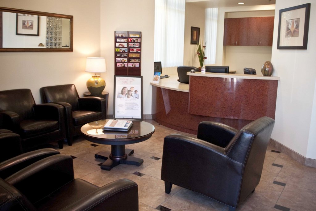 Reception area