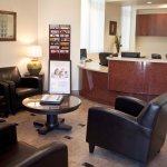 Reception area